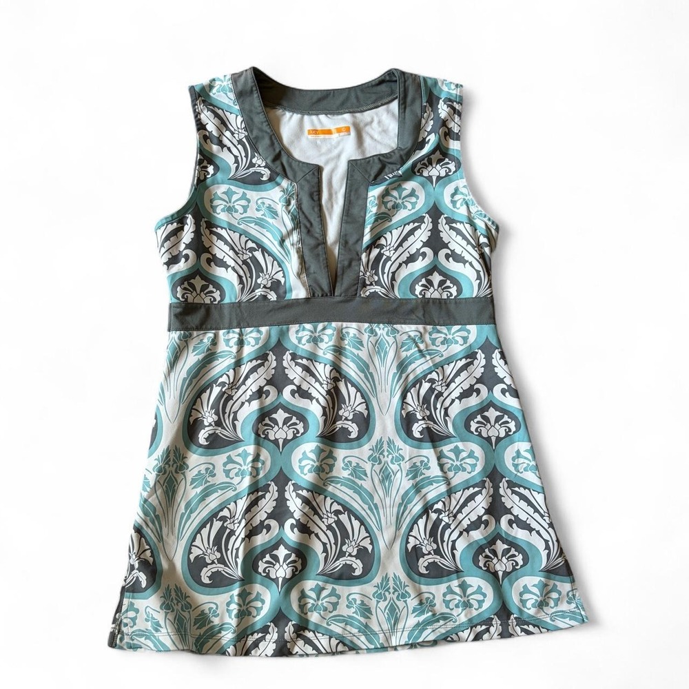 Y2K vintage Lucy Tank Top size Large whimsy Tuscan mom
